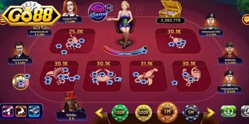 Các cửa cược cơ bản