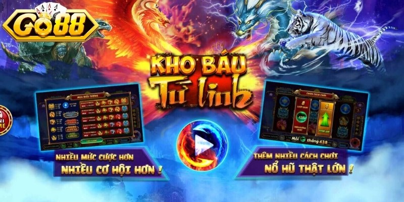 Hướng dẫn luật chơi kho báu tứ linh tại GO88