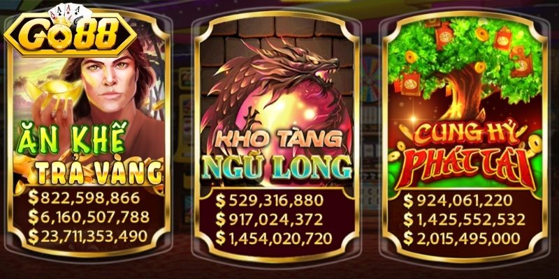 Kho Tàng Ngũ Long GO88 - Siêu Phẩm Nổ Hũ Trả Thưởng Cao 2 Giới thiệu game nổ hũ Kho Tàng Ngũ Long đỉnh cao