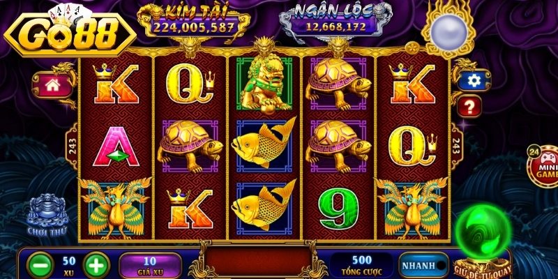 Kho Tàng Ngũ Long GO88 - Siêu Phẩm Nổ Hũ Trả Thưởng Cao 3 Luật chơi Kho Tàng Ngũ Long GO88 chuẩn xác nhất