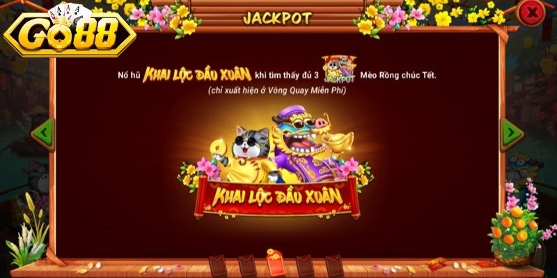 Tính năng vòng quay miễn phí trong game Sắc Xuân Chợ Tết