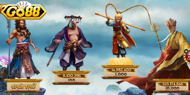 Luật chơi Tây Du Ký chi tiết tại sàn giải trí GO88
